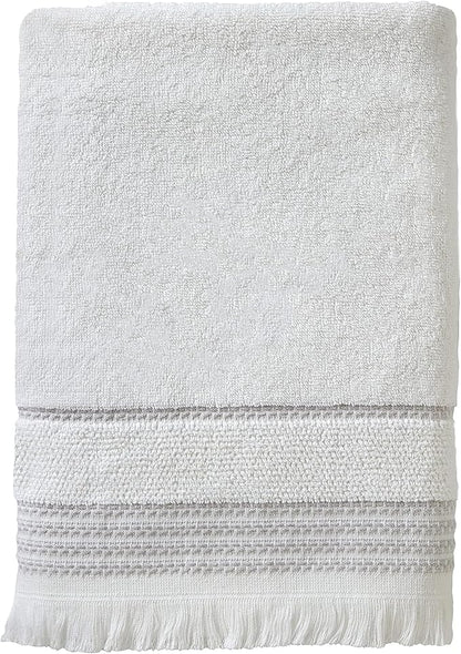 SKL Home Casual Fringe Bath Towel Set