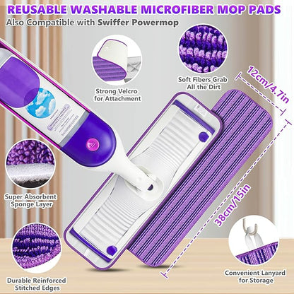 Microfiber Spray Mops for Floor Cleaning