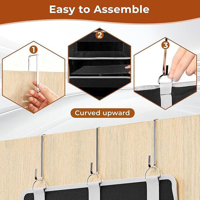 5-Tier Over The Door Storage Organizer