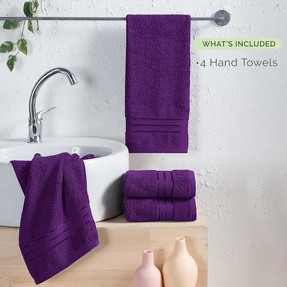 Elegant Comfort Three Line Popcorn Towel Set