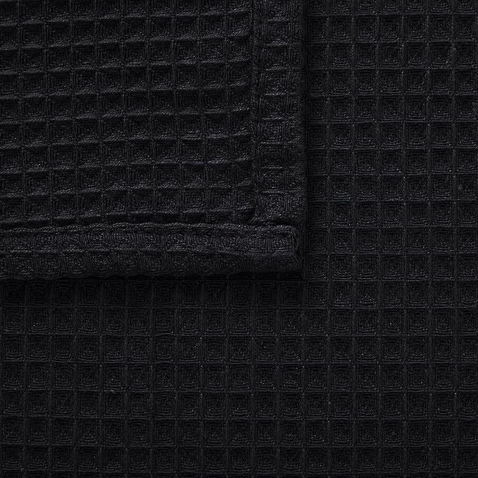 Encasa XO' Waffle Weave Face & Hand Towels – 12"x12", Kitchen & Travel – Small