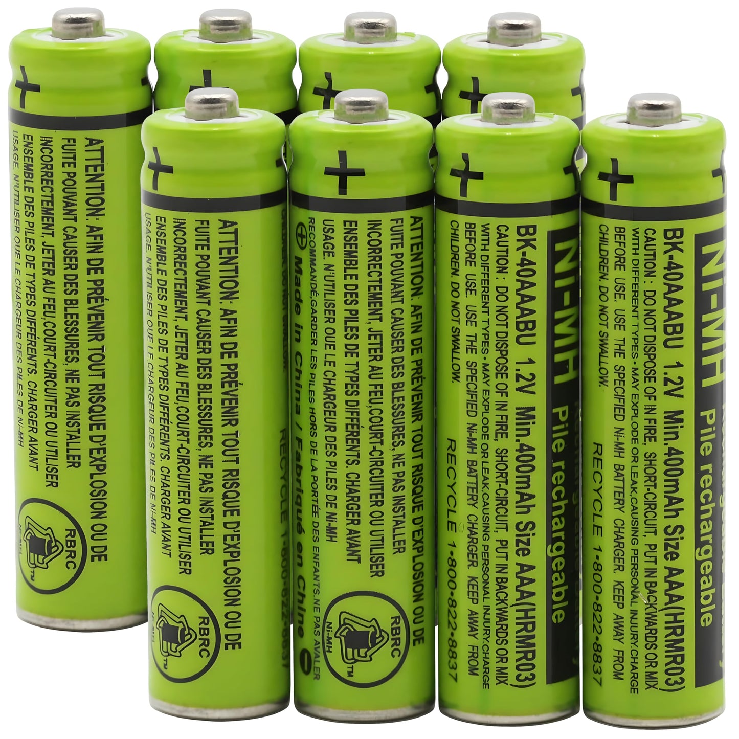 Cerepros 8 BK-40AAABU Battery for Panasonic Cordless Phone