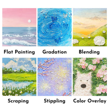 rubens Soft Oil Pastels Set (48 Macaron Colors), Creamy Texture Oil Pastelss for Drawing & Blending, Dreamy Art Supplies Gift for Adult, Beginners, Artists