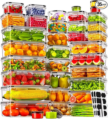 70 PCS Food Storage Containers