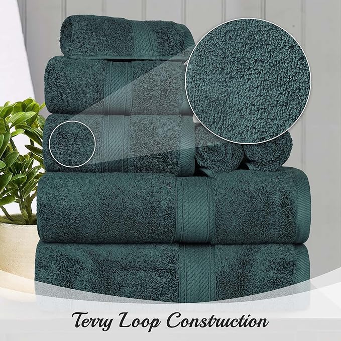 Superior Solid Egyptian Cotton Hand Towel Set