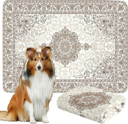 Dogcator Washable Pee Pads for Dogs, Reusable Dog Training Pads. 54''x72'' Super Absorbent Dog Rugs, Non-Slip and Leakproof Pee Mat for Dogs, Large Whelping Pads for Crates and Floors