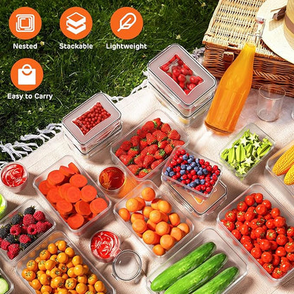52 PCS Food Storage Container
