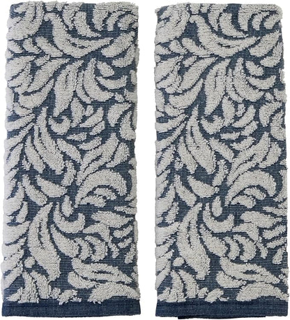 SKL Home Renan 100% Turkish Cotton Premium 2-Piece Hand Towel Set, 600 GSM