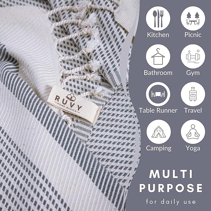 Ruvy Home Basics Turkish Hand Towels