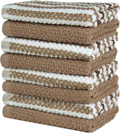 Bumble Towels Premium Dish Cloths 12"x12" | 100% Natural Ring Spun Cotton Tea