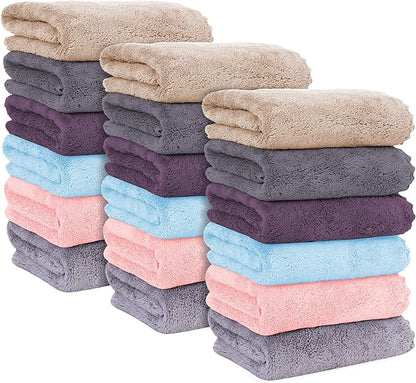 MOONQUEEN 18 Pack Premium Hand Towels