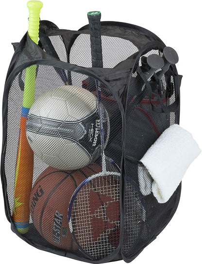 Simple Houseware Mesh Pop-Up Laundry Hamper Basket