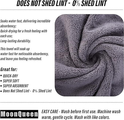 MOONQUEEN 18 Pack Premium Hand Towels