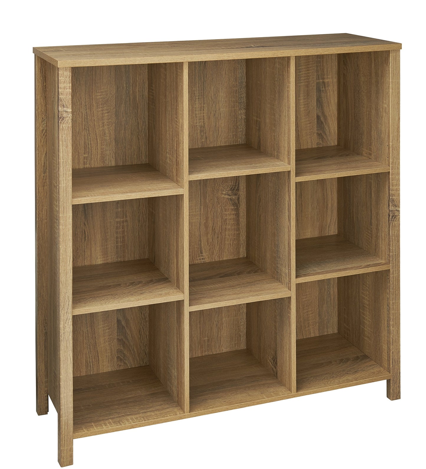 ClosetMaid 9-Cube Premium Adjustable Storage Organizer, Weathered Oak