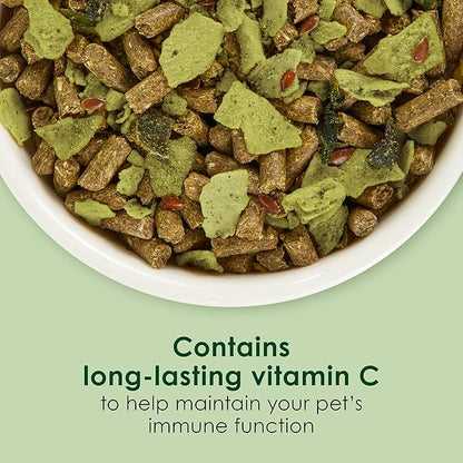 Kaytee Super C Greens, Daily Food Topper with Superfoods for Small Animal Pets, Contains Long-Lasting Vitamin C for Immune Support, 2.75 Ounces (Pack of 4)