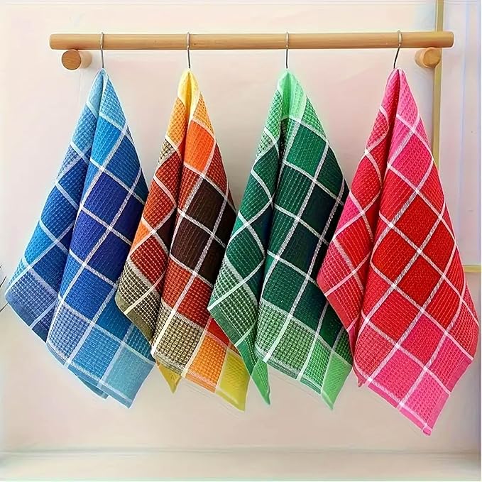 Premium Cotton Tea Towels Set– Super Absorbent, Durable & Soft, Kitchen Tea