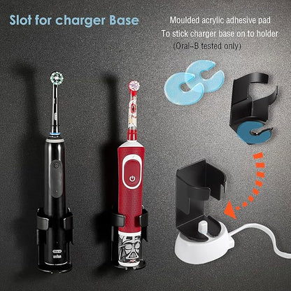 All Metal Electric Toothbrush Holder