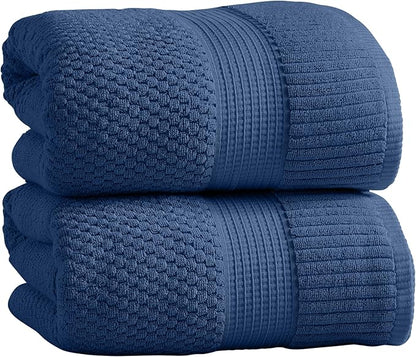 NY Loft 100% Cotton 2 Pack Bath Sheet Towel Set | Super Soft & Absorbent