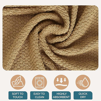 Casa Platino Kitchen Dish Cloths and Dish Towels, Soft and Stylish Helpers