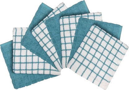 Bumble Dish Cloths | 12" x 12" | 100% Cotton Kitchen Towels | 405 GSM | Soft