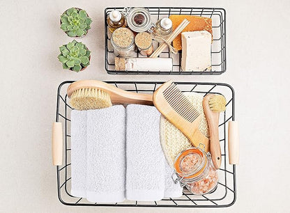 Utopia Towels 24 Pack Cotton Washcloths Set, 100% Ring Spun Cotton, Highly