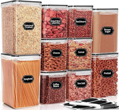 PRAKI Large Airtight Food Storage Containers