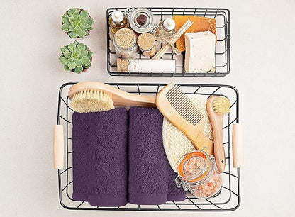 Utopia Towels 24 Pack Cotton Washcloths Set, 100% Ring Spun Cotton, Highly