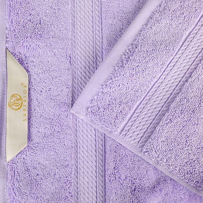 Superior Egyptian Cotton Pile 9 Piece Towel Set, Includes 3 Bath, 3 Hand