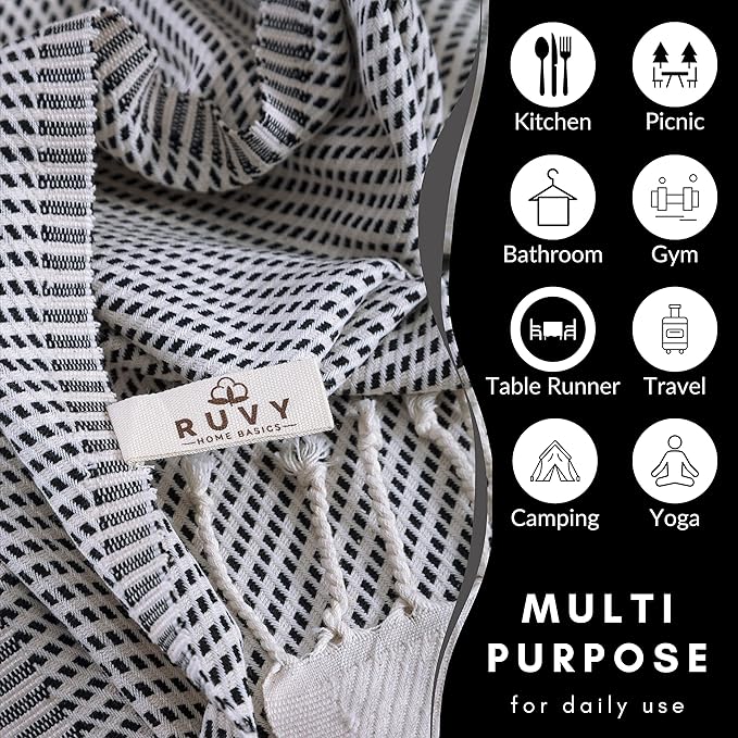 Ruvy Home Basics Turkish Hand Towels