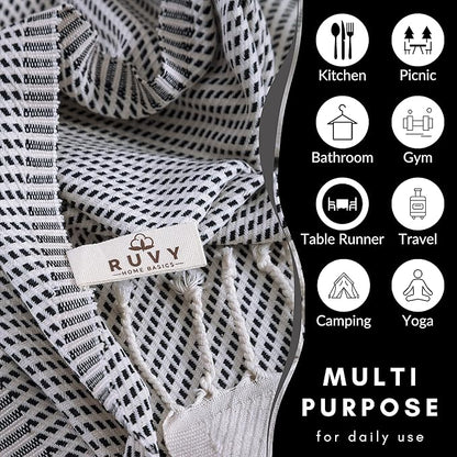Ruvy Home Basics Turkish Hand Towels