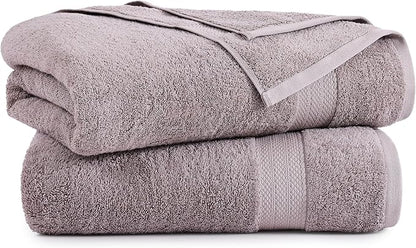 LANE LINEN Oversized Bath Towels Set of 2