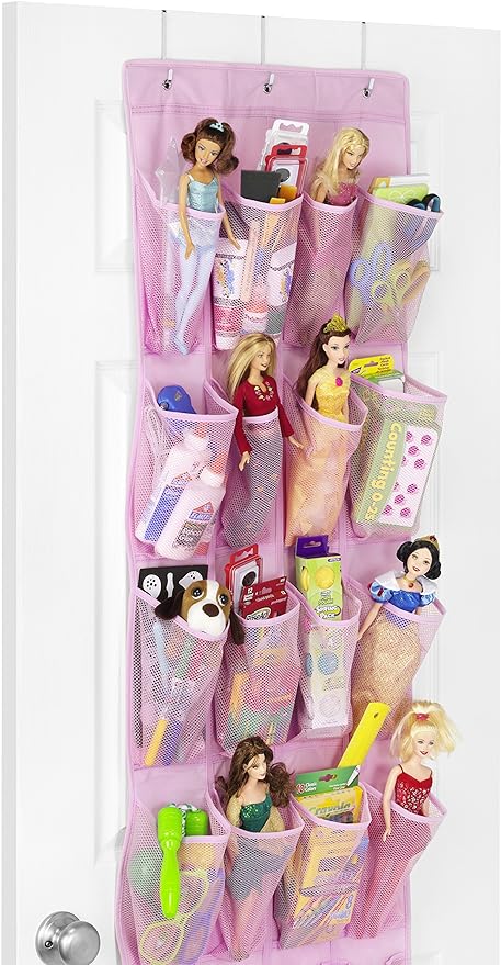 Whitmor 24 Pocket Over the Door Shoe Organizer
