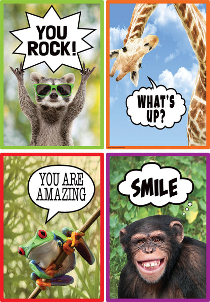 Teacher Created Resources Go Wild Animals Educational Poster Pack (TCR6824)