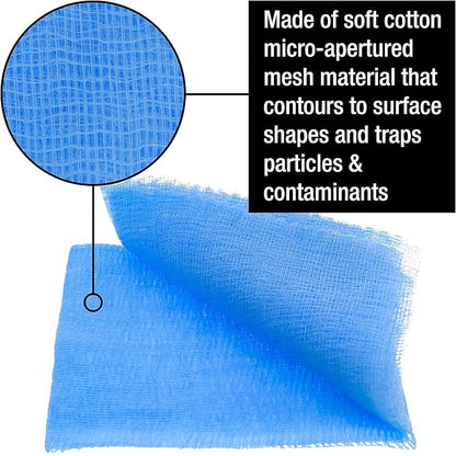 TCP Global Pure Blue Superior Tack Cloth, Automotive & Woodworking,
