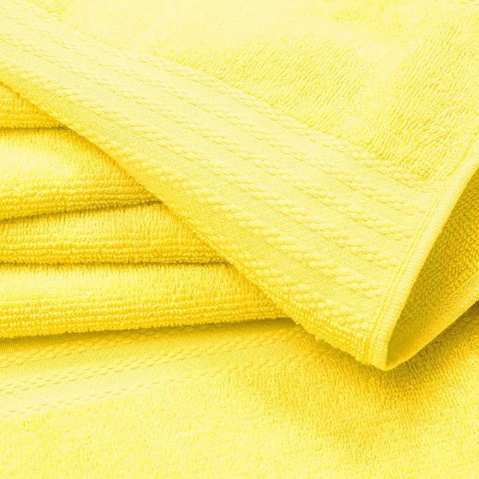 GLAMBURG Ultra Soft 8-Piece Towel Set