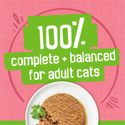 Purina Friskies Wet Cat Food Pate, Pate Salmon Dinner - (Pack of 24) 5.5 oz. Cans
