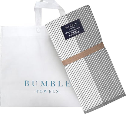 Premium Kitchen Towels | Large Cotton Dish Towels | Flat & Terry Highly