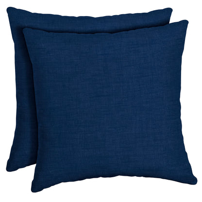 Arden Outdoor Toss Pillow, 2 Pack, 16 x 16, Rain-Proof, Fade Resistant Pistachio Botanical