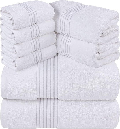 Utopia Towels 48-Piece Premium Towel Set, 12 Bath Towels, 12 Hand Towels