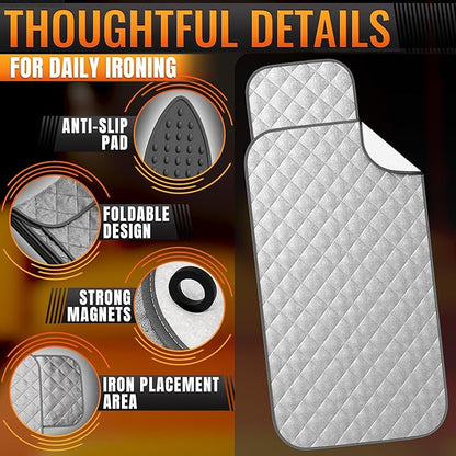 Portable Ironing Mat for Table Top – Foldable Ironing Pad for Table