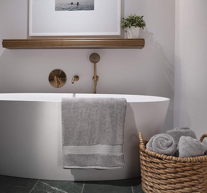 Fabdreams 100% Organic Cotton Bath Sheet Set of 2 700 GSM Oversized Towels