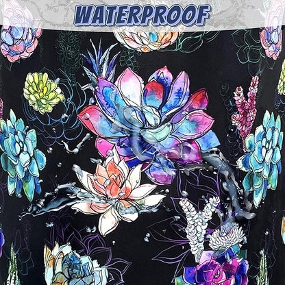Colorful Cactus Flowers Laundry Basket Oxford Cloth Cactus Laundry Hamper