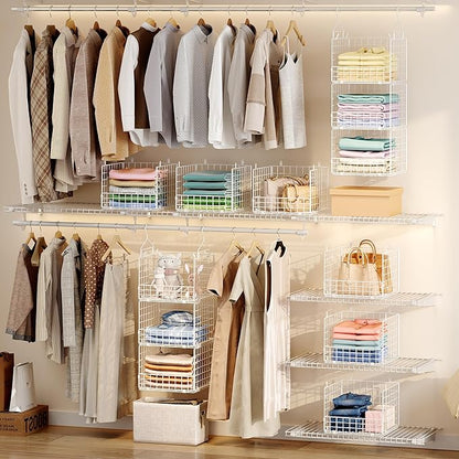 Sonyabecca 3-Tier Hanging Closet Organizer