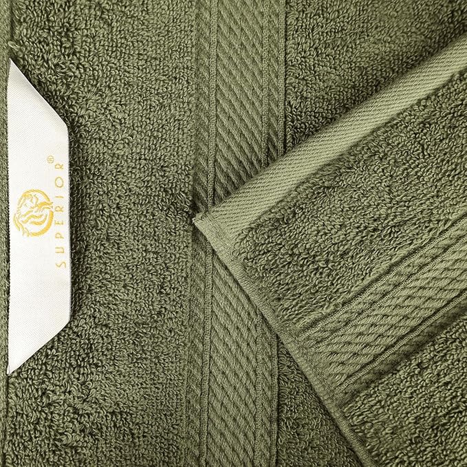 Superior Egyptian Cotton Pile Bath Towel Set of 4, Ultra Soft Luxury Towels
