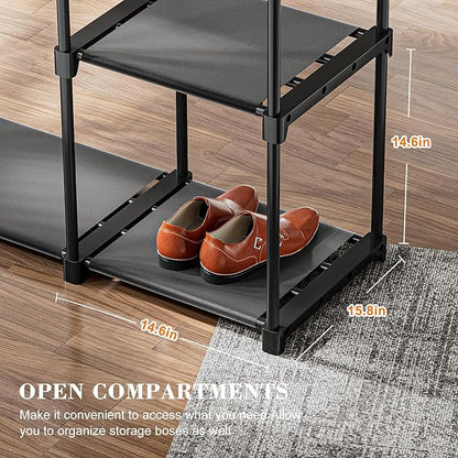 Portable Closet, Freestanding Wardrobe Closet Organizers and Storage, Open