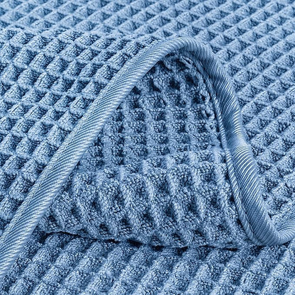 POLYTE 430 GSM Microfiber Lint Free Hand Towel, 16 x 30 in, 4 Pack
