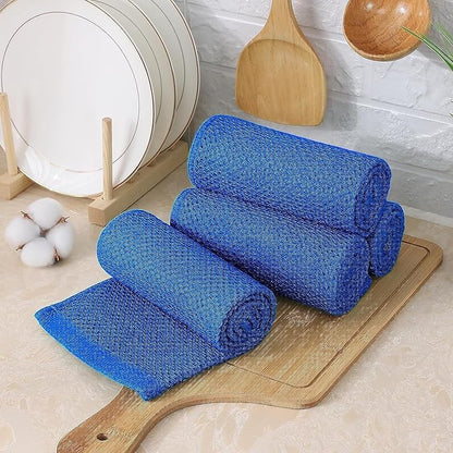 Kitinjoy 100% Cotton Waffle Weave Kitchen Hand Towels