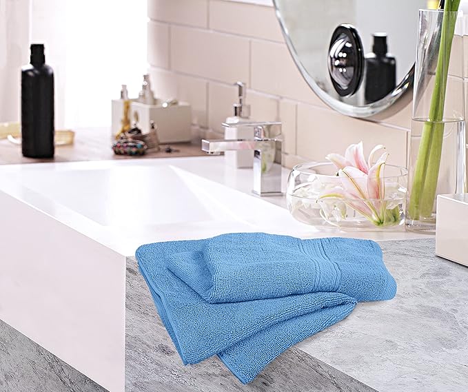 Utopia Towels 6 Pack Premium Hand Towels Set, 16 by 28 inches, 100% Ring Spun