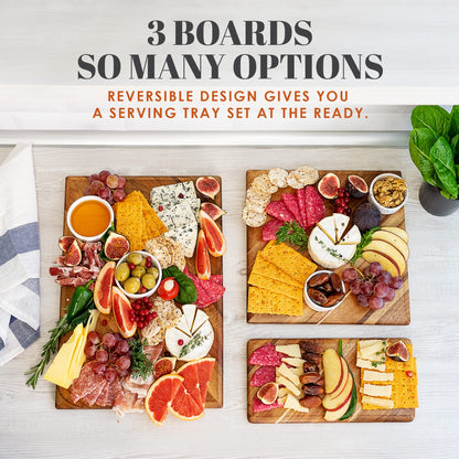 Apace Living Acacia - Arise Bread Box + Chorus Cutting Board Set