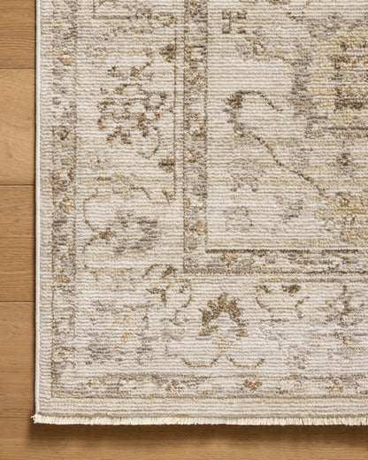 Loloi Magnolia Home by Joanna Gaines Pace Collection PAC-01 Natural/Stone 5'-3" x 7'-6" Area Rug